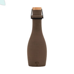 AlkaClay Samra 750ml clay water bottle – natural daily hydration